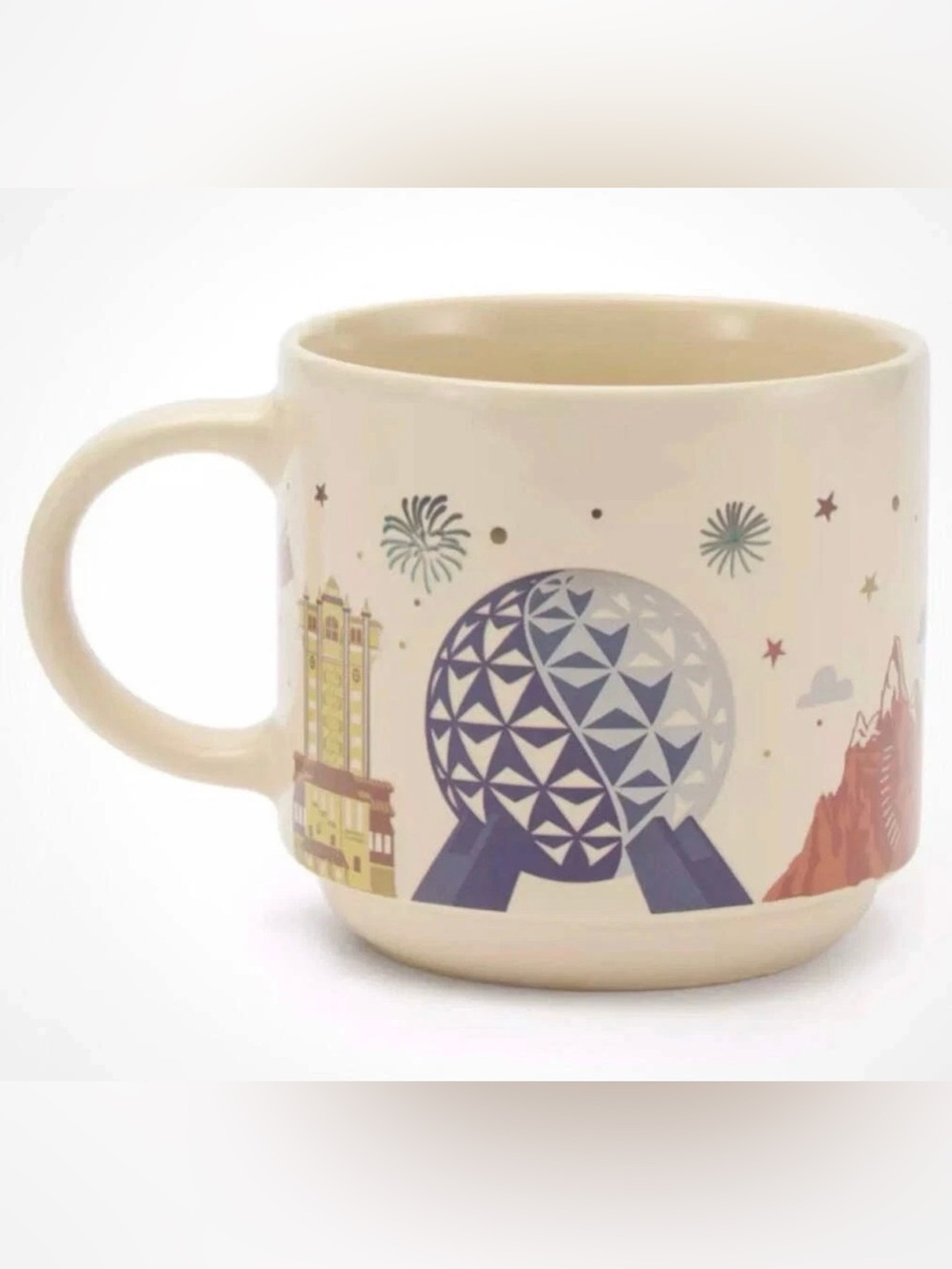 Viral IG Disney Parks Disneyland ceramic color changing mug 22 0z NWT